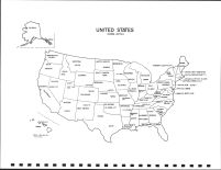 United States Map, Sioux County 1997
